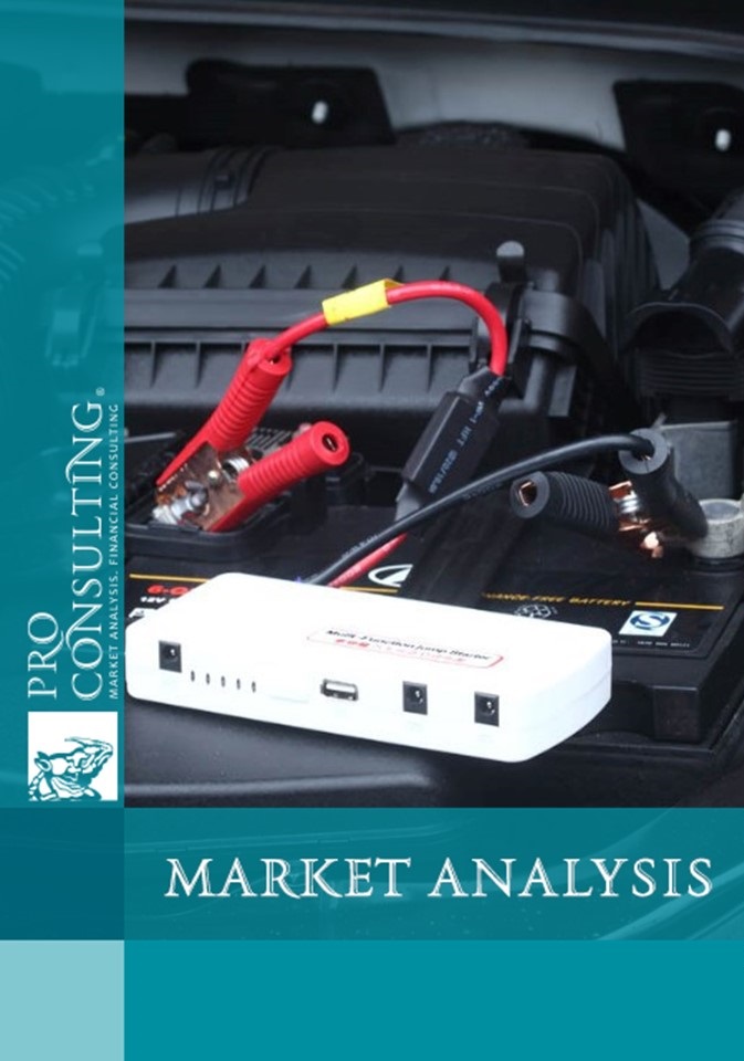 Research of Ukrainian market of starter batteries. 2013